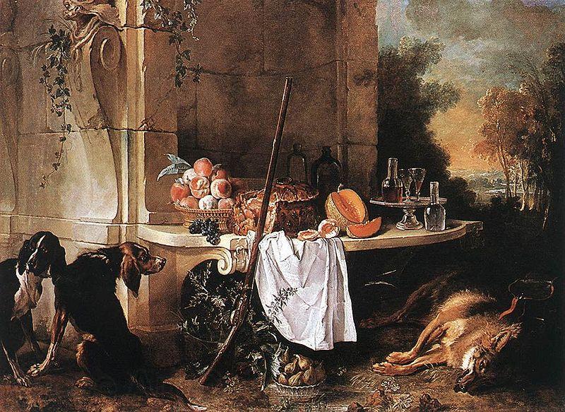 Jean Baptiste Oudry Dead Wolf